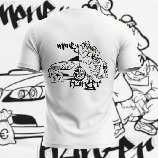 ЯЕЙКОШ -“MONEYHUNTER“ T-Shirt (Weiss)
